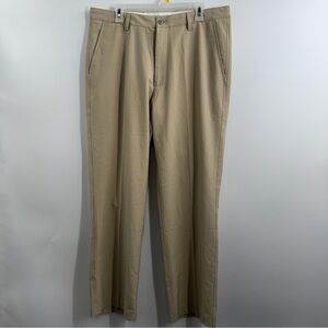 FootJoy Men's Golf Performance Pants tag size 36x30 Khaki stretch country club